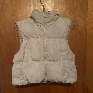 H&M Cream Satin Fabric